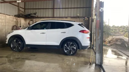  9 هيونداي توسان 2018 تسير 2019 موجود برخصة