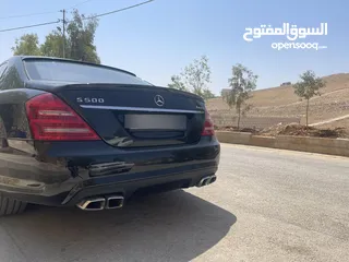  4 مرسيديس s-550 فل اضافات عدا بانوراما