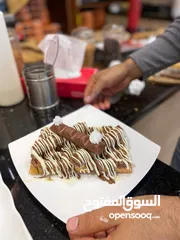  25 شيف كريب ووافل وعصائر(تدريب وافتتاح محلات)