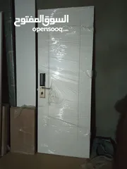  3 Turkish made lacquered cardboard room doors and toilet doors