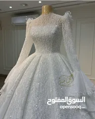  4 فستان عروس أبيض شرعي بسعر مُغري