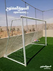  2 مرمى كرة القدم خماسي 3*2 اصلي مع شبك