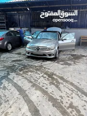 1 مرسيدس C200 2008 Avantgarde AMG kit فل كامل بانوراما فحص كامل