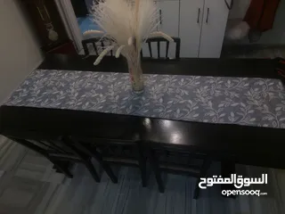  1 طاولة سفره خشب