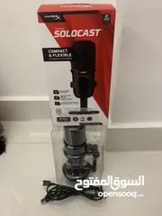  7 Hyperx solo cast microphone and stand