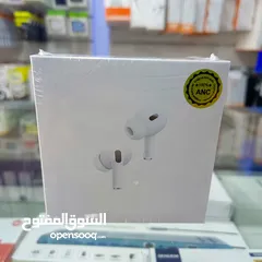  1 سماعة AirPods Pro 2  نسخة الكوبي 1 مختومة ختم ابل
