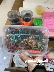  8 قوالب شمع والوان شمع ومسلتزمات للشمع تشكيلة كبيرة