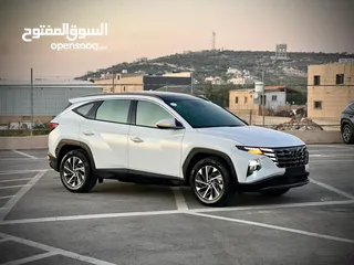  5 هونداي توسان 2023/ فل الفل فتحة سقف بانوراما  2x4 ///240Hp بنزين + كهرباء  ( Haybrid) 1600cc