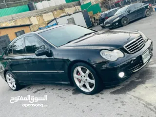  4 مرسيدس c230 ستة 6 سلندر