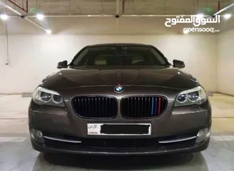  9 Bmw 523i موديل 2012 للبيع فحص كامل غرفة وكالة  مرفق فحص اوتوسكور سياره مميزه بنظافتها
