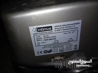  3 intimus 2000 C paper shredder. ماكنة اتلاف ورق/سيديز/بطاقات. صناعة المانية