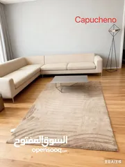  2 سجاد شتوي حفر فرو الأرنب ثقيل غير قابل للانزلاق  فخامة ناعمة بتكمّل شتاءك