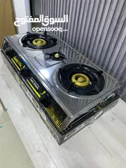  17 غاز 3عيون ستانلس ستيل ثقيل  عيون نحاس ونار حامية ونظام أمان حرق سعر 23دينار فقط لفترة محدودة مكفول
