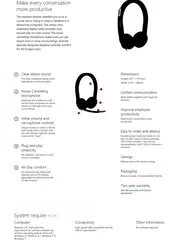  10 Microsoft Headset LifeChat LX-6000 For Businesses For Sale