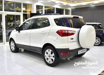  6 Ford EcoSport ( 2017 Model ) in White Color GCC Specs