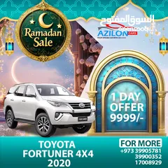  1 TOYOTA FORTUNER MODEL 2020 SINGLE OWNER ZERO ACCIDENT FULL AGENCY MAINTAINED  WELL MAINTAINED CAR