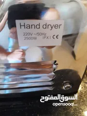  6 hand dryer مجفف ايدي للبيع بسعر مغري جديد بورقتو