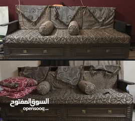  2 سرير جديد اطفال خشب عموله كنبتين وحده فيهم بتتفرد سرير  سرير اطفال  قعده عربي