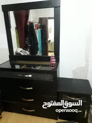  1 غرفه نوم  كامله مع الفرشه بحاله ممتازه