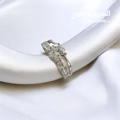  5 خواتم فضة أصلي مختوم s925 ، موديلات حديثة ، نمر مختلفة