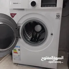  4 غسالة ناشونال ديلوكس 7 كيلو فل انفيرتر بحالة الوكالة استعمال عرسان فعليا لم تستعمل