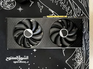  1 كرت شاشة.Amd XFX RX7600xt