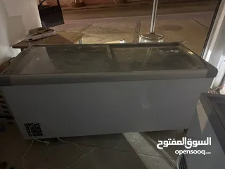  1 فريز بطح  ثلاجة 3 أبواب