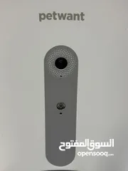  18 بيتوانت جهاز اطعام ذكي للحيوانات الاليفة سعة 4.3 لتر مع كاميرا ورؤية ليلية، ابيض، مستعمل شبه جديد.