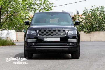  6 من الداخل  احمر اوتوبيوجرافي 2020 رنج روفر اعلى صنف فحص كامل  بحال الوكاله