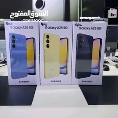  6 سامسونج A25 /128GB/256GB جديد كفالة الوكيل الرسمي في الأردن BMS