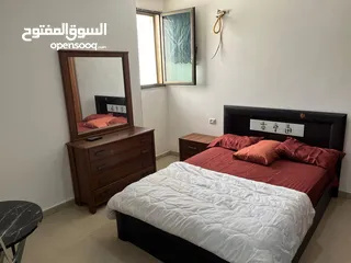  4 استوديو مفروش للايجار عين منجد 1500شيكل