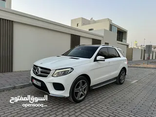  1 للبيع مرسيدس GLE400 الموتر خليجي  موديل 2017 تشييكات وكالة بالكاامل