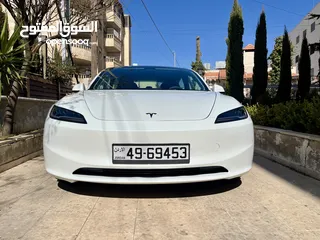  4 Model 3 2024 standard plus   قمة التميز الوحيده بالاردنHighland