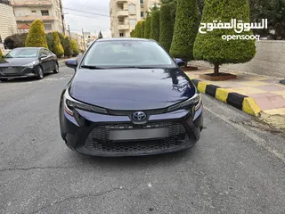  4 تويوتا كورولا 2021 ياباني بطارية ليثيوم قطعت مسافه 30 الف جمرك جديد بسعر مغري جدا