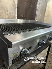  1 شاركول جريل  3 عيون بوضع ممتاز