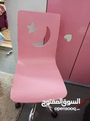  9 غرفة نوم اطفال بناتي تختين مع خزانه وكمدينة وتواليت بحال الوكالة