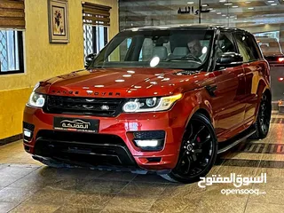  4 Rang Rover Sport 2014 Black Edition  مميزة جداً