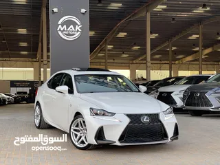  16 IS 300 / V6 3500cc / LOW MILEAGE/ F-SPORT KIT / 1160 AED MONTHLY