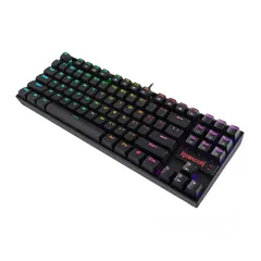  2 keyboard Redragon kumara وباللونين الابيض والاسود RGB عربي انجليزي بسعر حرق