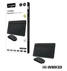  3 HAING HI-WMK89 Wireless Keyboard & Mouse Combo كيبورد و ماوس هانغ لاسلكي