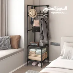  1 زاوية لتعليق الملابس تصميم حديث