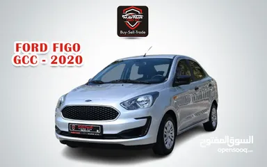  3 0% DP - LOW MILEAGE - FORD FIGO 1.6L V4 2020  - FIRST OWNER - ORIGINAL PAINT - GCC SPECS