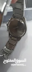  6 ساعه سيكو سولار كرونوغراف SEIKO SOLAR ياباني اصلي  تعمل بالضوء الطبيعي والاصطناعي