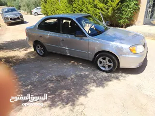  19 هونداي فيرنا موديل 2004 سياره بحاله اوكاله لا تحتاج ايا نوع من اصيانه