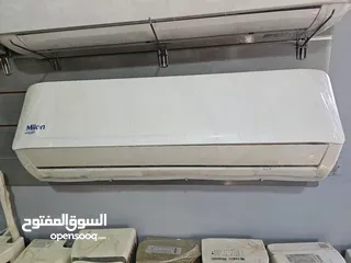  3 مكيف دايو 1 طن سوبر انفرتر مستعمل بحاله الوكاله مع كفاله لمده شهر شامل التوصيل وتركيب