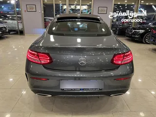  9 Mercedes c200 coupe 2018 2.0L بنزين designo