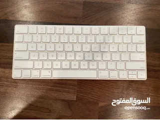  2 كيبورت عربي +انجليزي Apple Wireless Magic Keyboard 2 A1644 Used Perfect Working Order