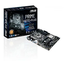  7 core i5-7400 بسعر خياالي مع مذربور asus prime h270 plus