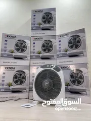  2 مروحة بوكس 12 انش بمحرك نحاس بالكامل و5 شفرات قوية من بي ناشونال