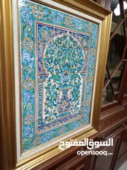  6 لوحه فنية للفنان بومهدي في الجزائر من الخزف